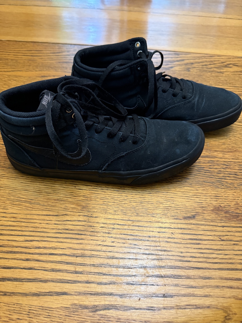 Nike SB Janoski Mid Shoes Mens Size 9 Skateboarding Canvas Gum Sole Sneakers